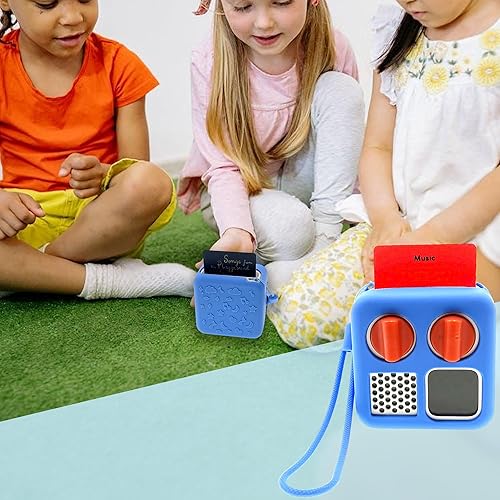 Miniatura 6 de LeoTube Funda de silicona para Yoto Mini Player, funda protectora de silicona compatible con mini altavoz Bluetooth (solo funda de silicona, máquina