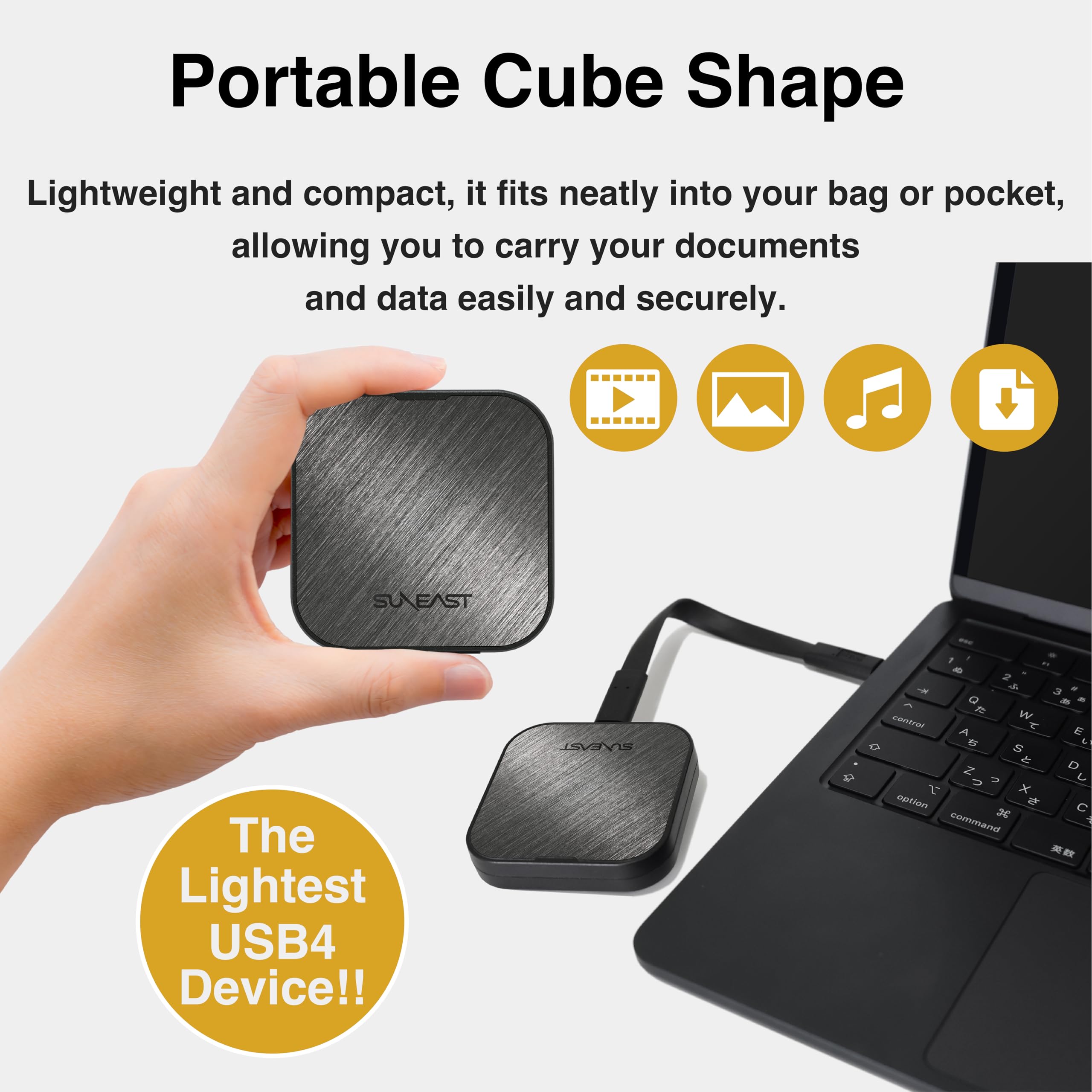 未使用　SUNEAST Eclipse E40 4TB MagSafe SSD Eclipse E40【MagSafe SSD】家電批評 ベストバイ1位受賞 – SUNEAST