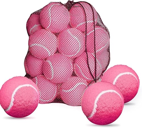 FINGER TEN Pelotas de tenis para niños para perros, jóvenes, principiantes, prácticas, duraderas, naranjas, de baja compresión, sin presión,