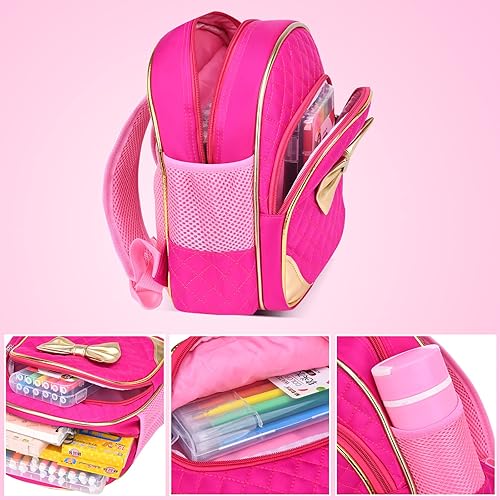 Miniatura 4 de Little-Sweet Bonita mochila de preescolar impermeable y duradera para niños pequeños de jardín de infantes para niñas