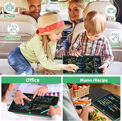 Miniatura 6 de Hockvill Tableta de escritura LCD para niños, juguetes para niñas y niños, almohadilla de dibujo para niños de 3, 4, 5, 6, 7 años, tablero de