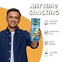 Farmley Roasted and Flavoured Makhana | Cream & Onion Flavour | Healthy Snack | Cholesterol Free | Gluten Free | Rich in Protein & Fiber | Roasted In Olive Oil - 77g each (Pack of 2) gallery image