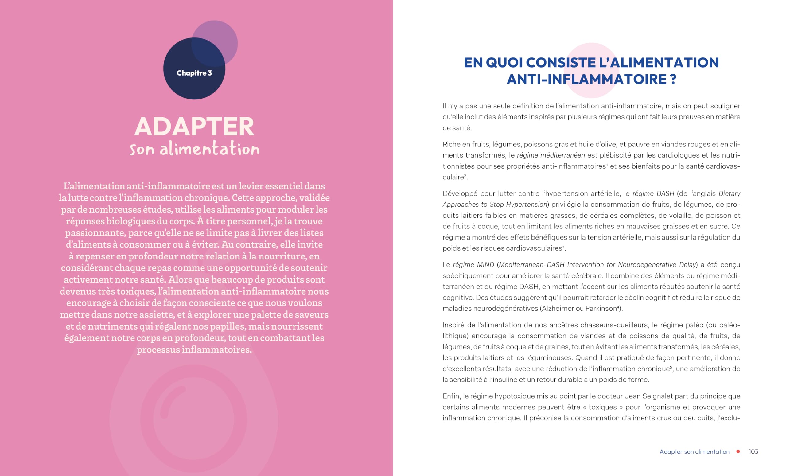Le guide complet de l'alimentation anti-inflammatoire: Énergie - Anti-douleurs - Immunité - Santé intestinale