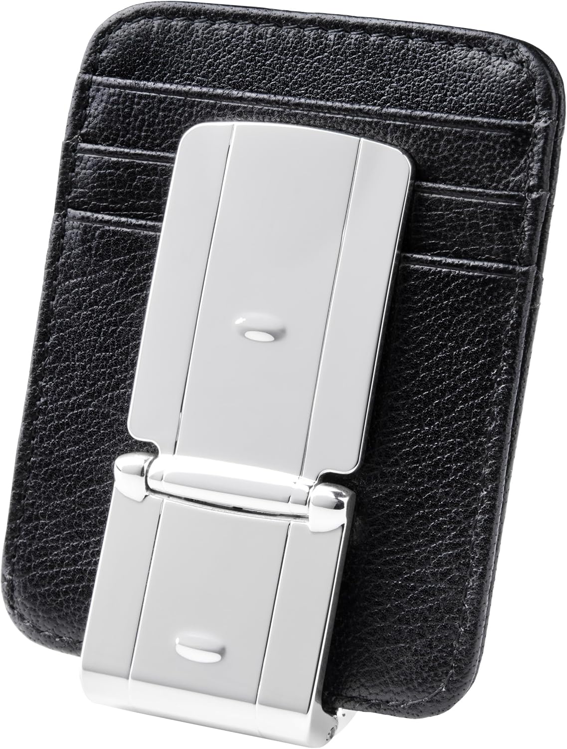 Zurich Silver MoneyClamp® with Leather Wallet, The Only Money Clip that Never Loses Its Grip, Forever Warranty - Image 7