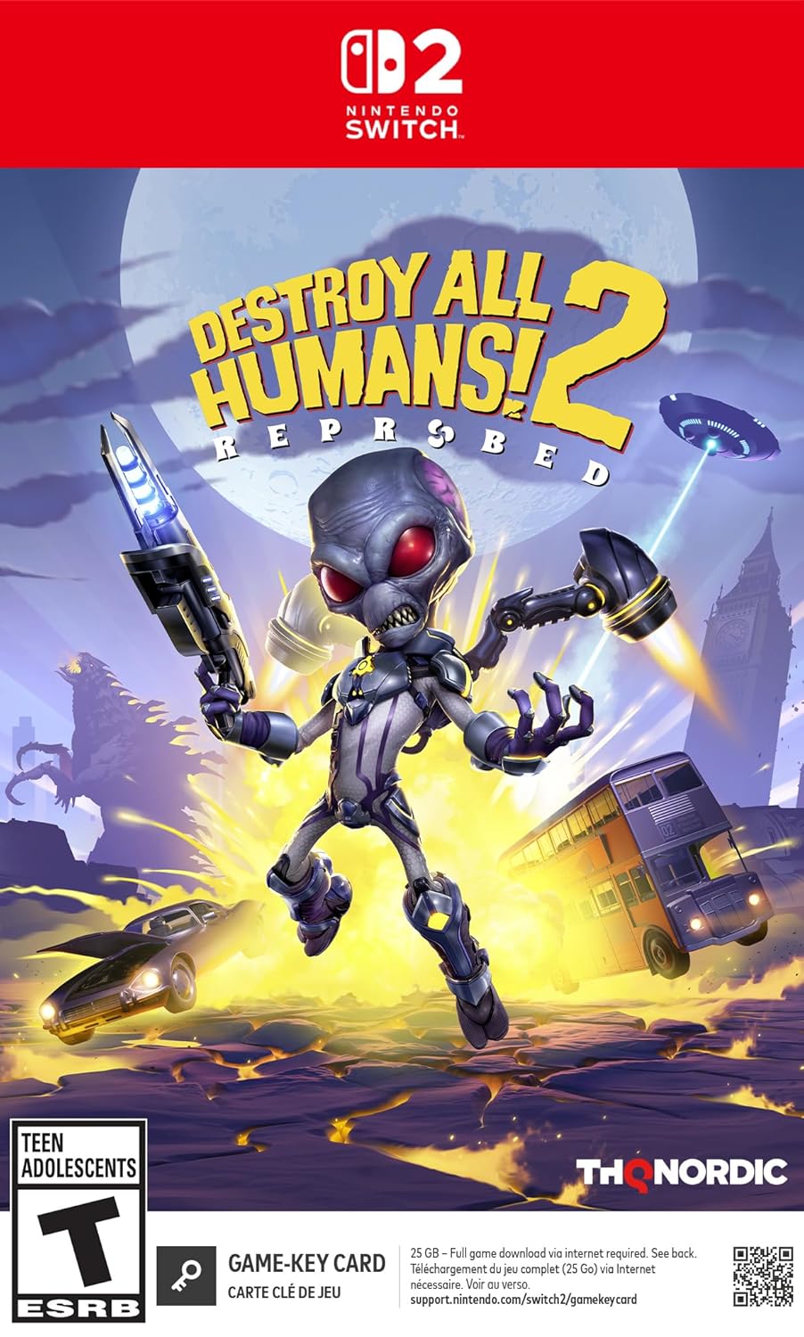 Destroy All Humans! 2: Reprobed - Nintendo Switch 2