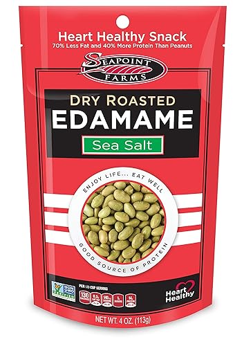 Miniatura 7 de Seapoint Farms - Edamame asado seco, bocadillo sin gluten, 4 onzas