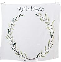 Vista 3 de lulujo Juego de manta y tarjetas para el primer año del bebé 40 x 40 pulgadas (Hello World)