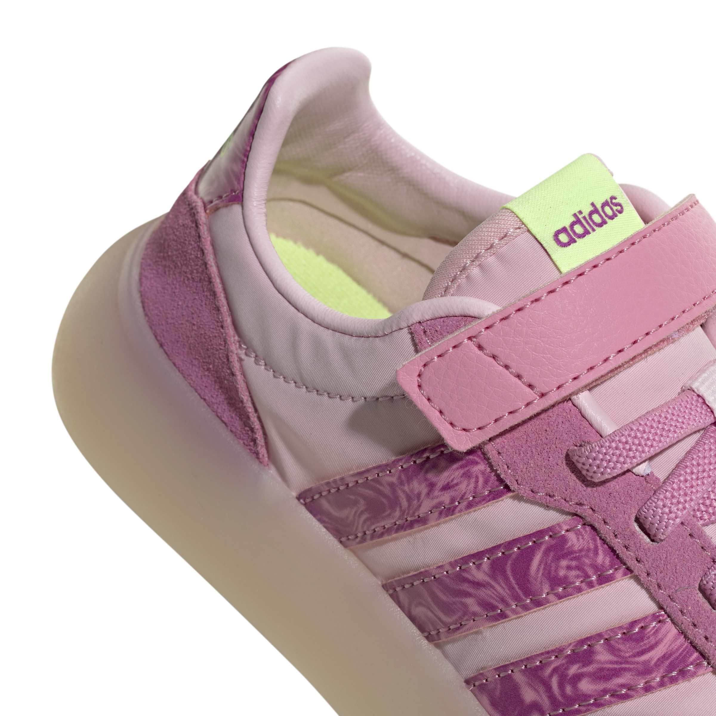 adidas Unisex Kinder Barreda Decode Children Shoes, Clear pink/st Tropic Bloom/hi-Res Yellow, 28 1/2 EU