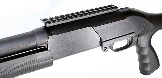 Trinity Optics Mount for Savage Arms Stevens 320 12ga Pump Aluminum Black Picatinny Weaver Base Mount Adapter Hunting Optics Base Tactical Home Defense Accessory.