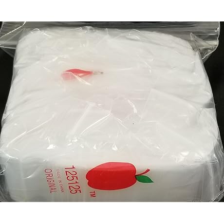 Original Apple Brand Mini Ziplock Bags