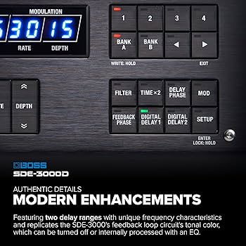 BOSS SDE-3000D デジタルディレイ Amazon | BOSS / SDE-3000D Dual Digital Delay ディレイ