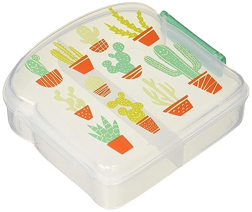 SugarBooger Bueno lonchera, cactus, 1 unidad (paquete de 1)