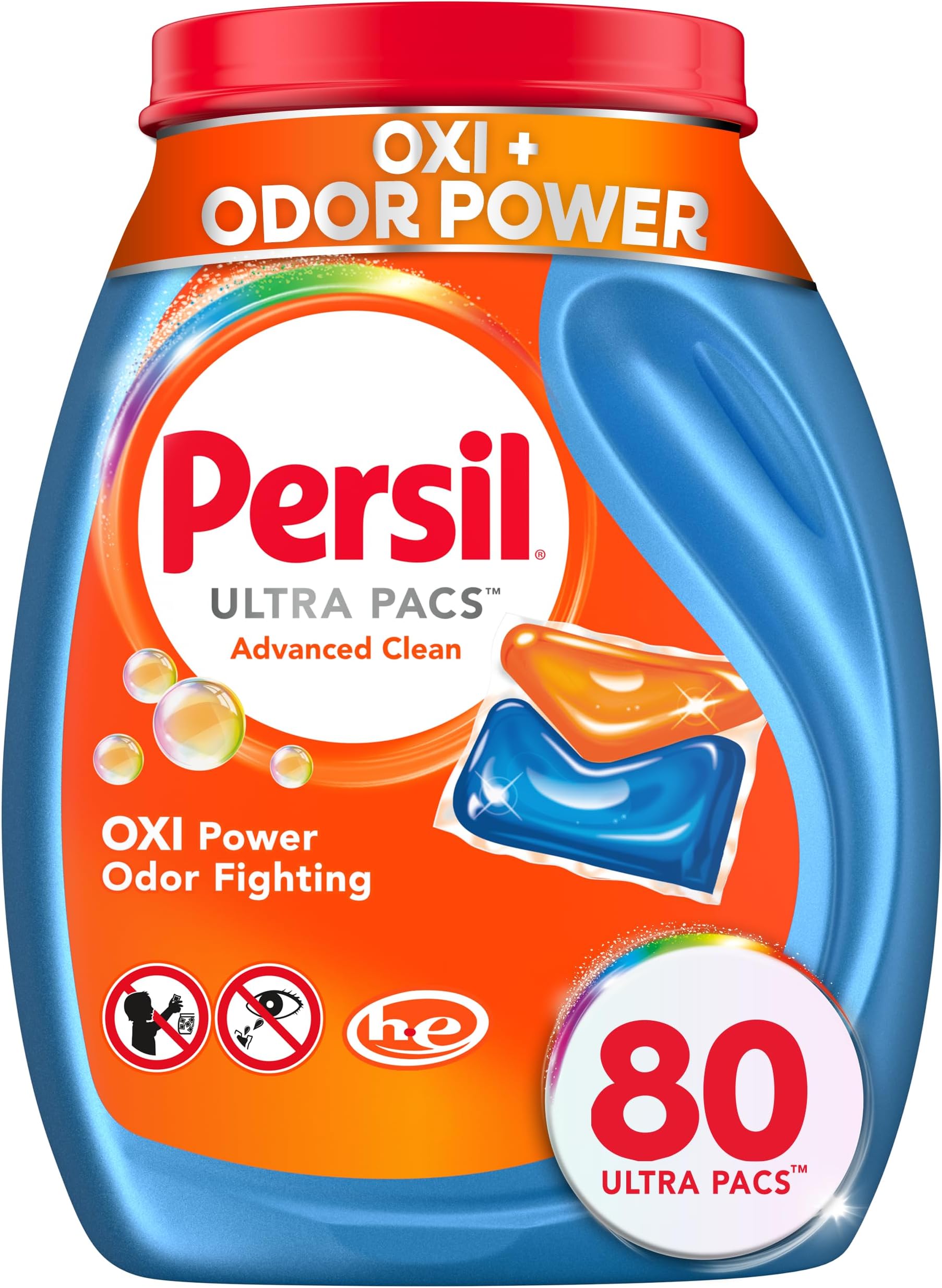 Persil 4/80ct SDL Duo Adv Clean Oxi