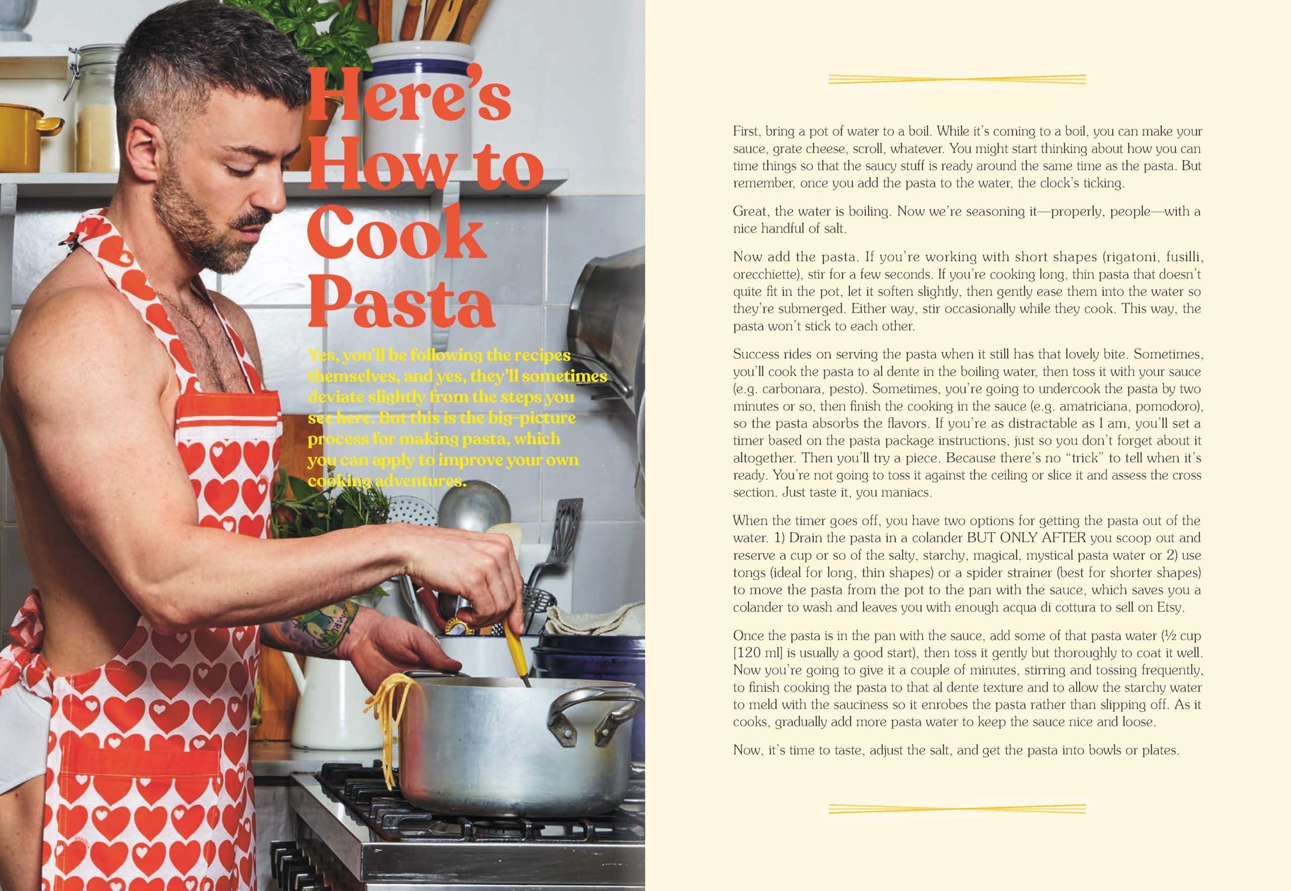 Your Pasta Sucks: A "Cookbook"