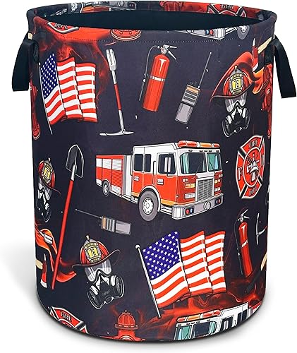 Miniatura 15 de Cesta de lavandería de coche de carreras, divertida cesta de ropa Oxford con asa, plegable, portátil, cesta de almacenamiento de ropa de 18.9 x 16.5