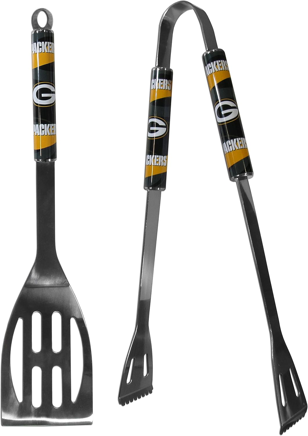 NFL Siskiyou Sports Fan Shop Green Bay Packers 2pc BBQ Set with Tailgate Salt & Pepper Shakers One Size Team Color 10 81KPnoTXvJL. AC SL1500