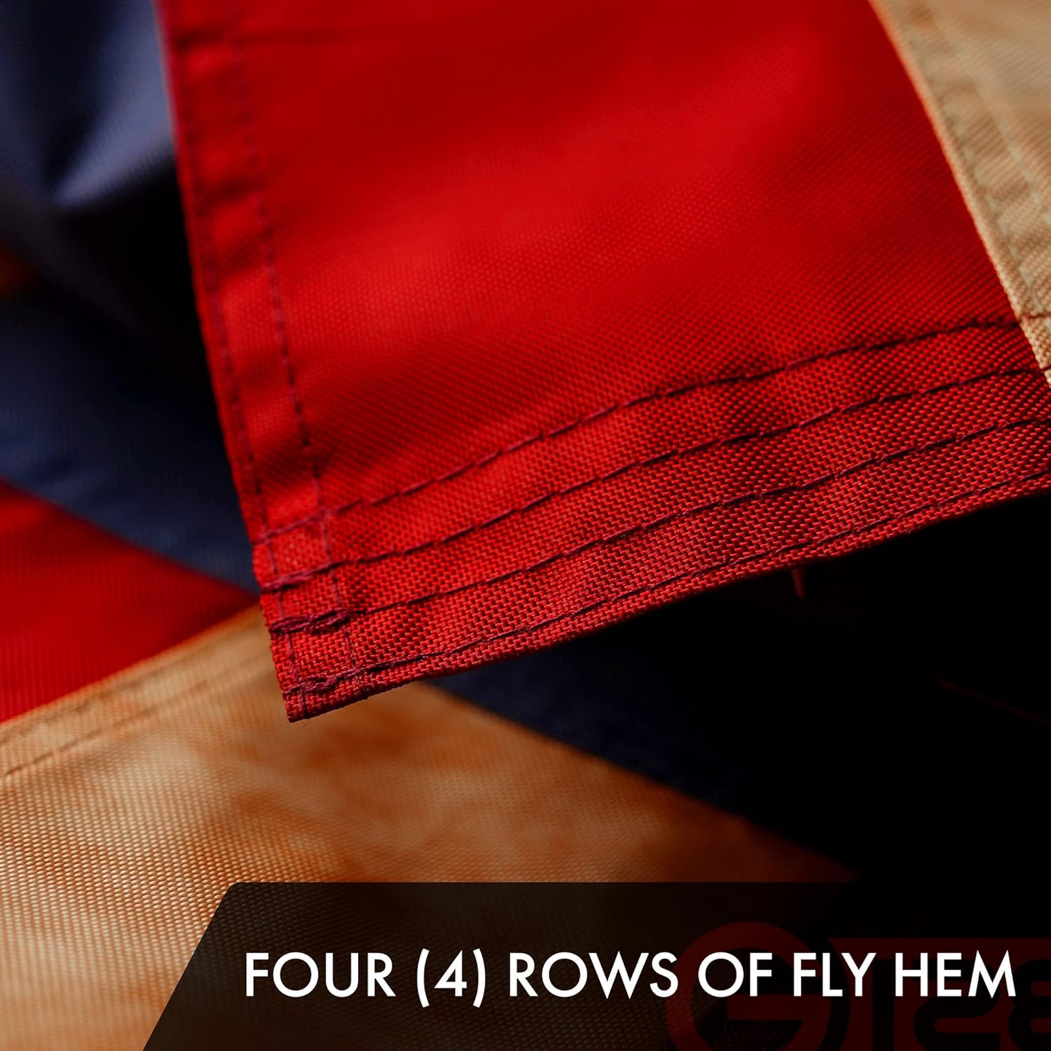 G128 Combo Pack: American USA Tea-Stained Flag 2x3 Ft & Betsy Ross Tea-Stained Flag 2x3 Ft | Both ToughWeave Pro Series Embroidered 420D Polyester, Embroidered Design, Brass Grommets
