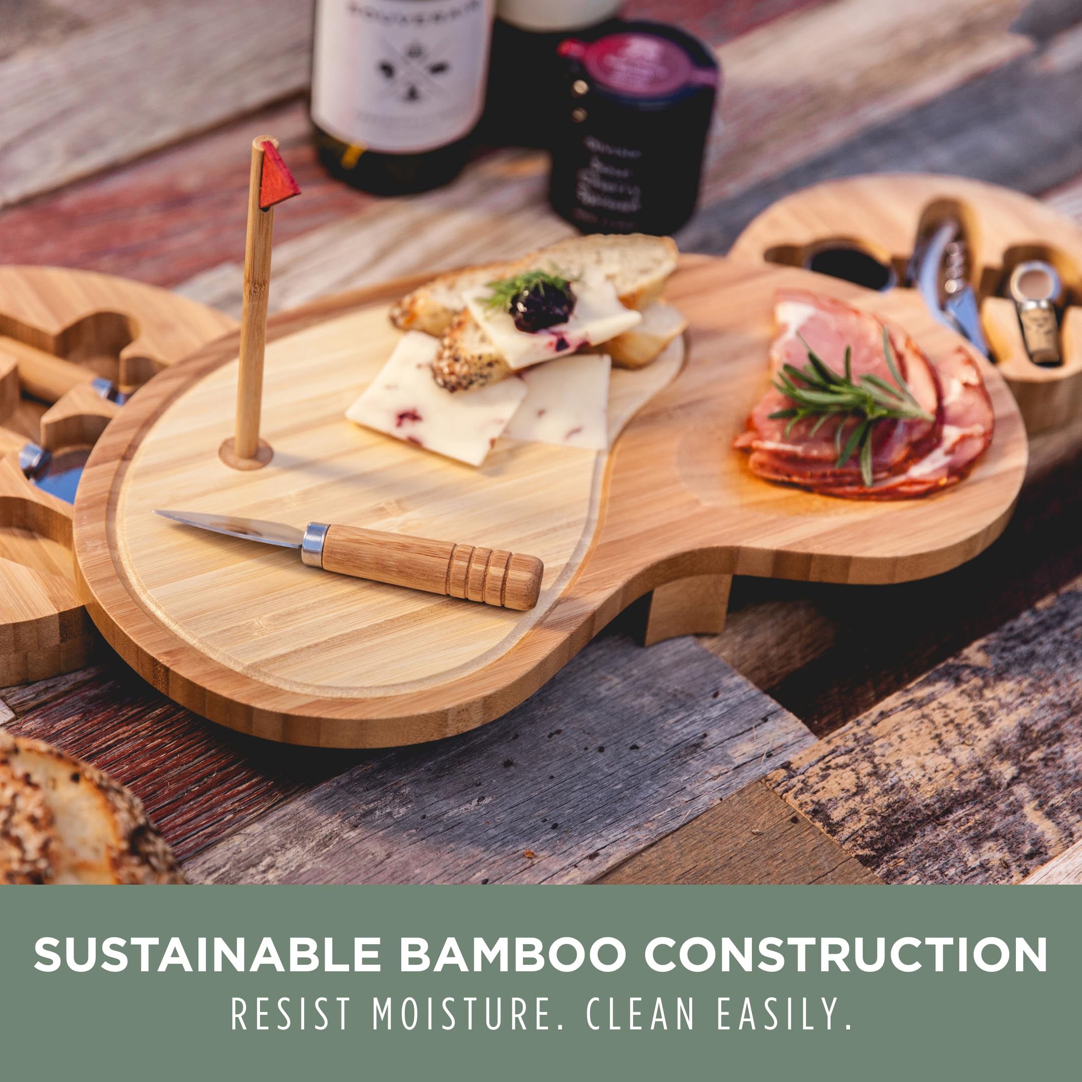 Amazon | Picnic Time Sand Trap Cheese Board and Tool Set by Picnic