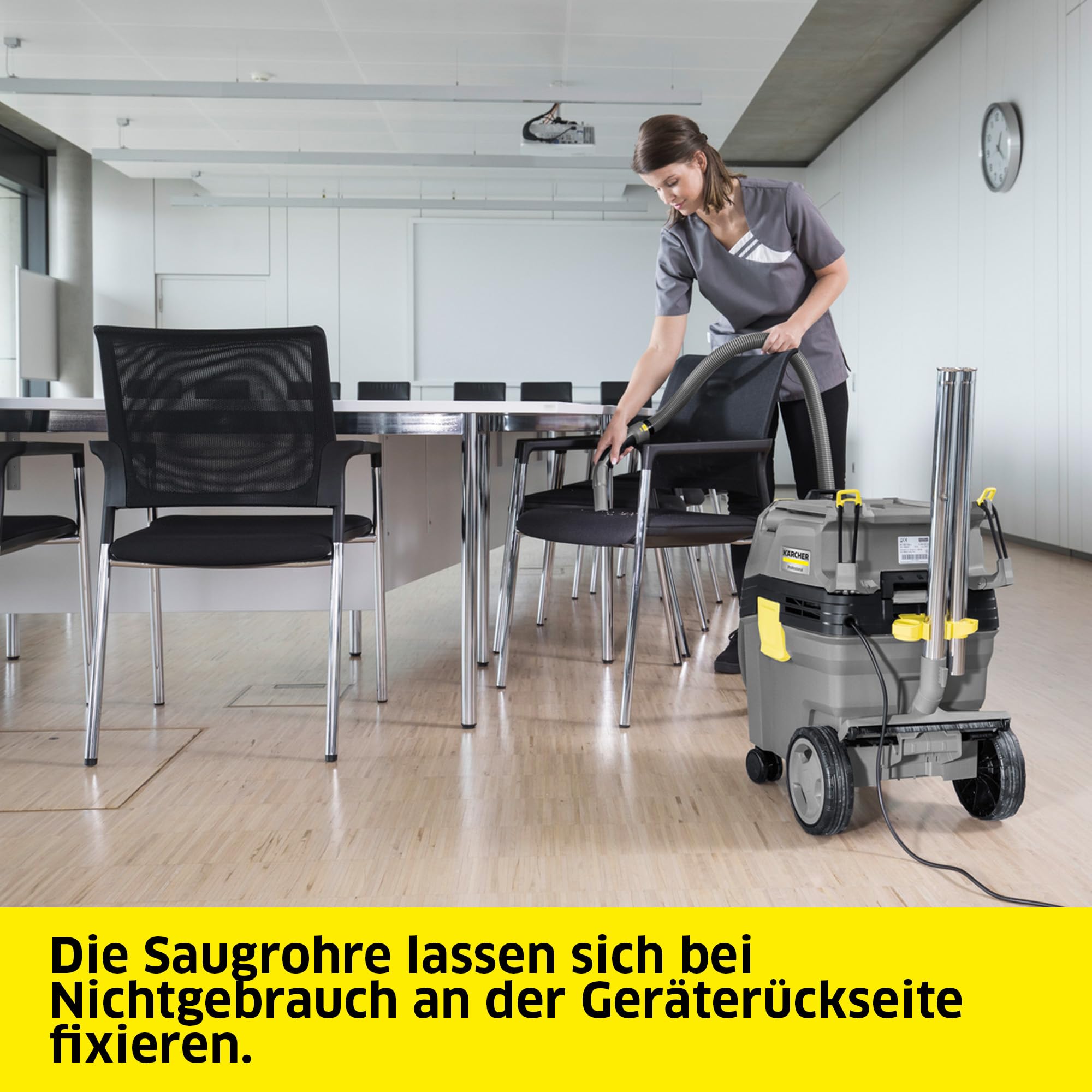 KÄRCHER NT 30/1 Ap Te L Nass- und Trockensauger 1380 W 30 l Flachfaltenfilter 2,5 m Saugschlauch