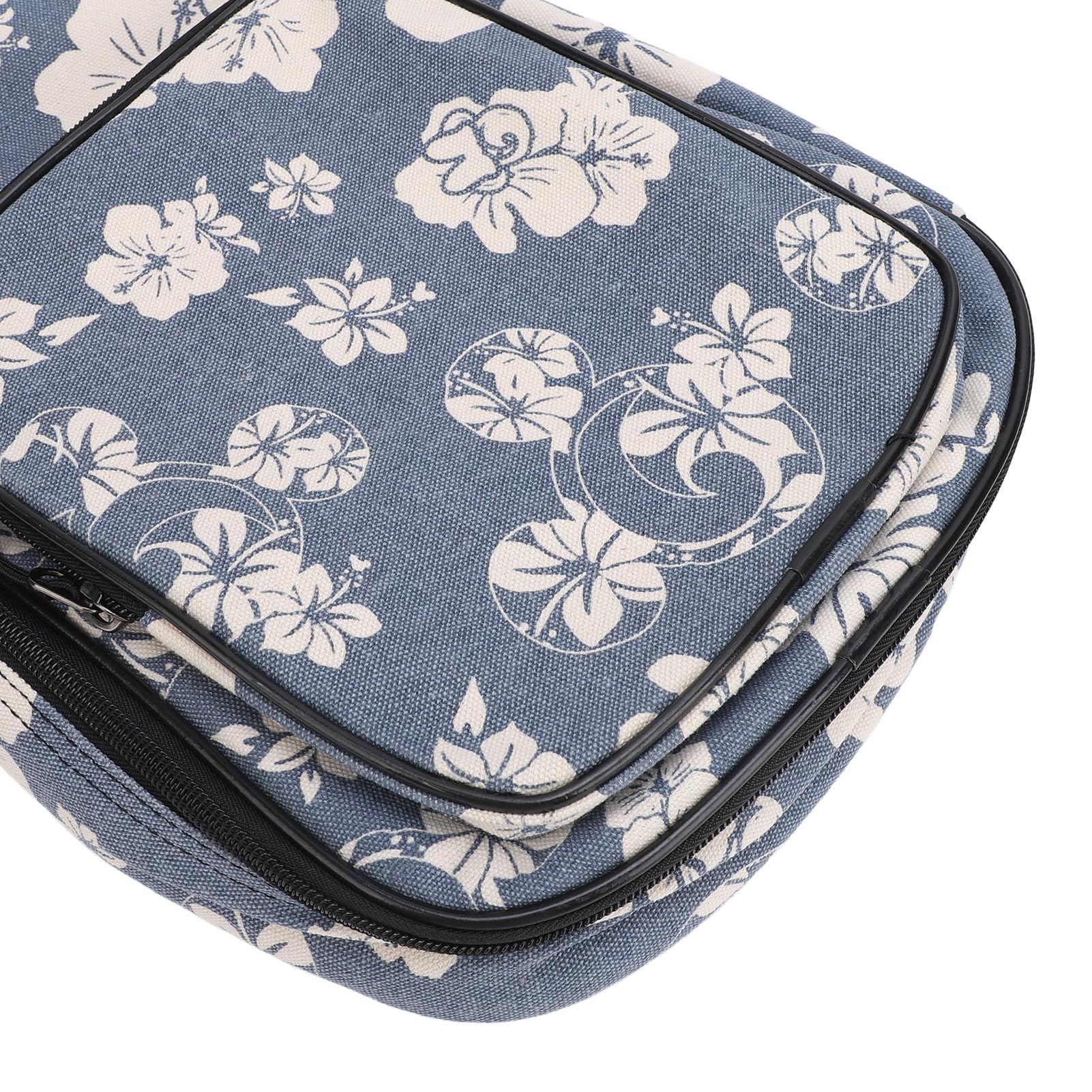 Borsa per Ukulele, Imbottitura Interna in Schiuma di Grande capacità Zaino per Ukulele con Spallacci Regolabili per Concerti, Soprano, Tenore (21 pollici)