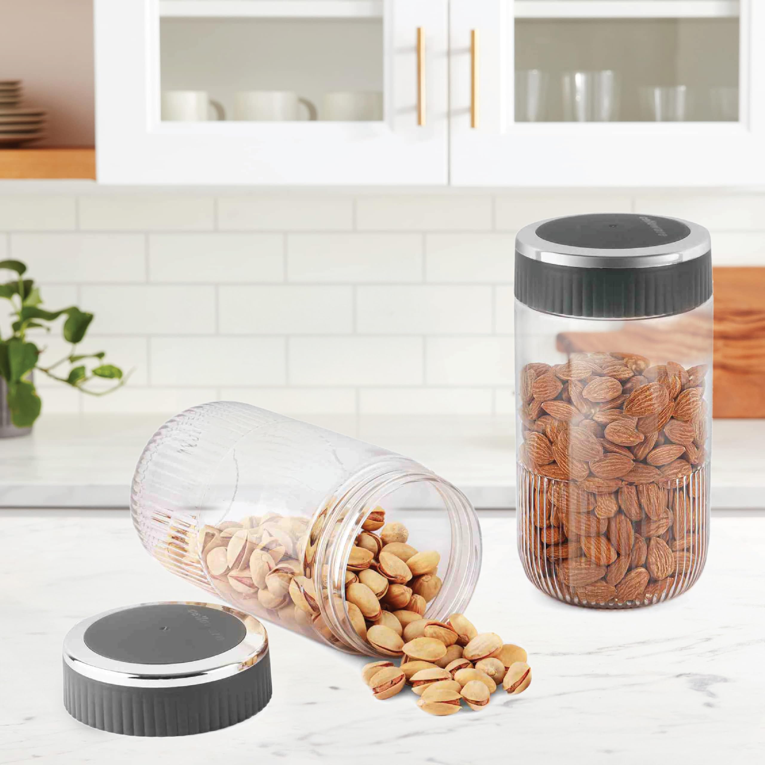 See full amazon price history chart for CELLO Mint Canister | Food grade and BPA free canisters | Air tight seal & Stackable Transparent | 1000ml Each 2 Unit, Grey CELLO Mint Canister | Food grade and BPA free canisters | Air tight seal & Stackable Transparent | 1000ml Each 2 Unit, Grey (B0CNXK241C) Amazon Price History, Amazon Price Tracker