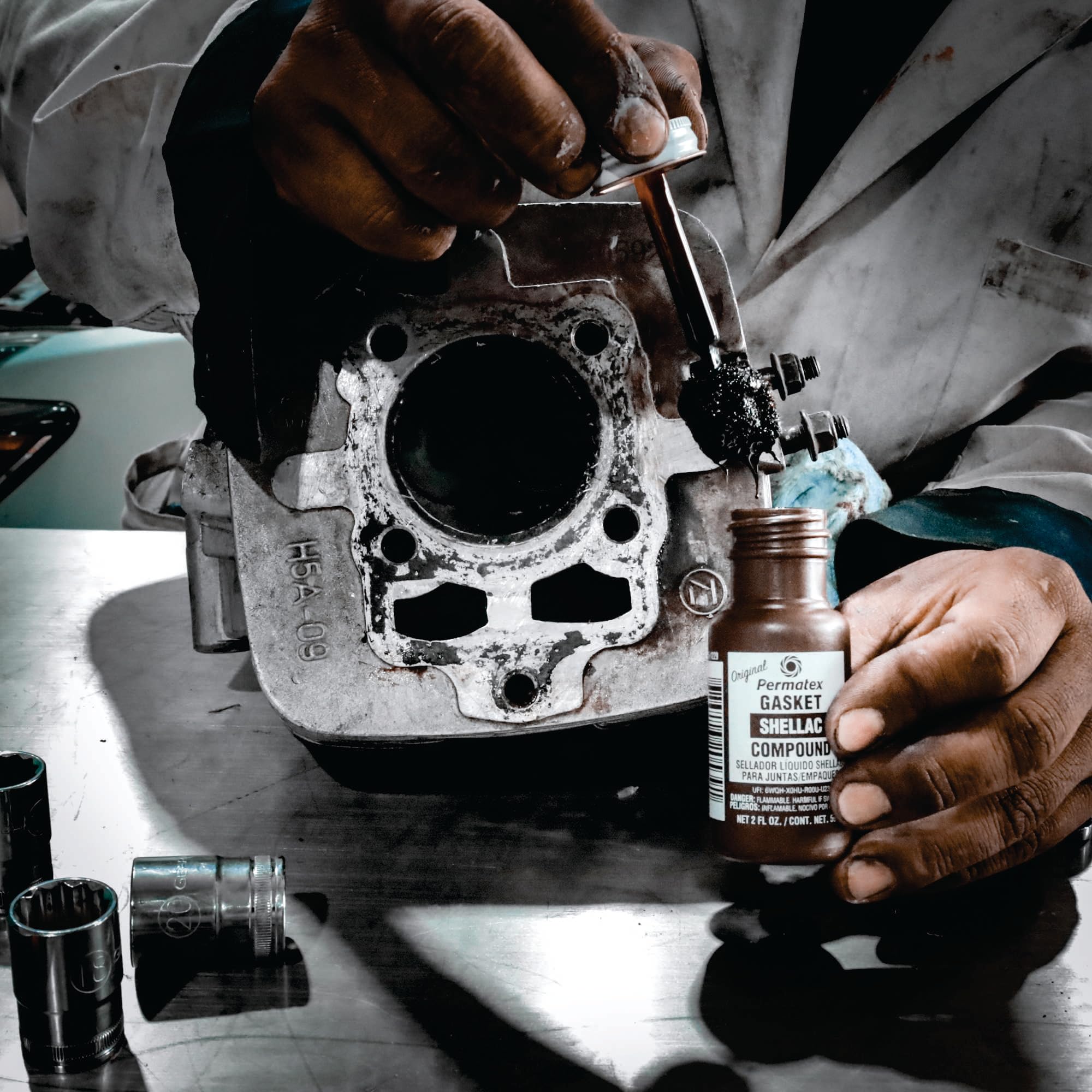 Anis様。専用 Amazon.co.jp: Permatex パーマテックス インディアンヘッド 濃