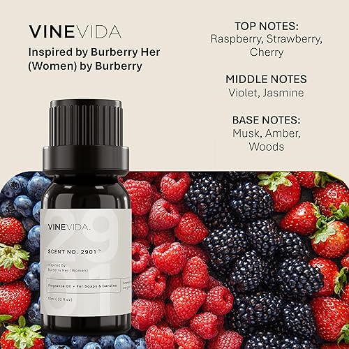 Miniatura 122 de VINEVIDA Aceite aromático n.º 4800 inspirado en un millón de hombres para fabricación de velas y jabón, fabricado en Estados Unidos