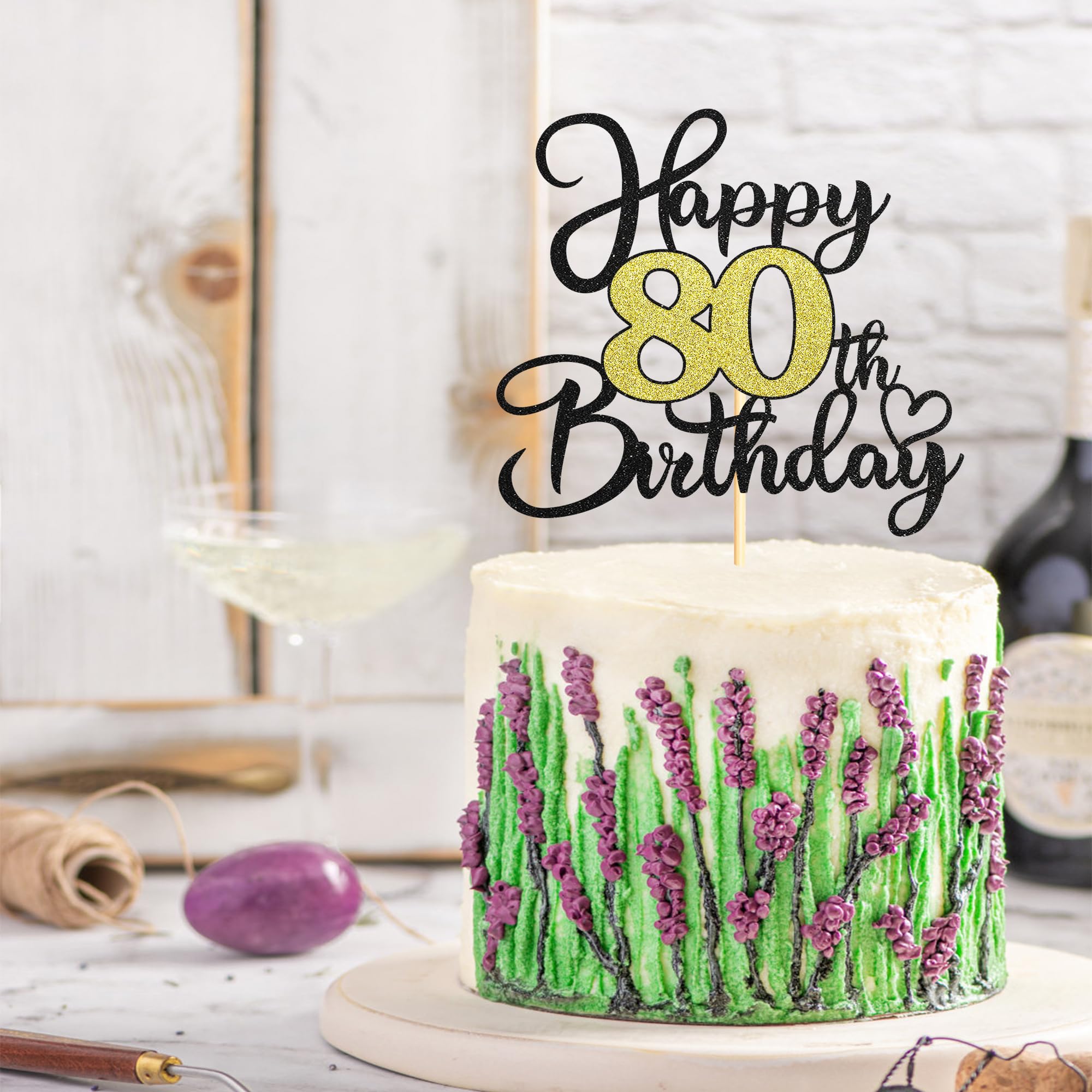 TOPPER PER TORTA buon compleanno personalizzato qualsiasi età qualsiasi nome 16 18 21 30 50 EUR