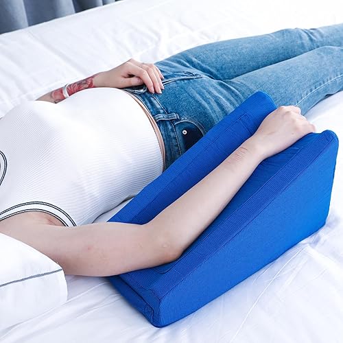 TYYIHUA Almohada para reposabrazos, almohada de elevación de brazos, soporte y recuperación para cirugía de brazo o rodilla roto, almohada