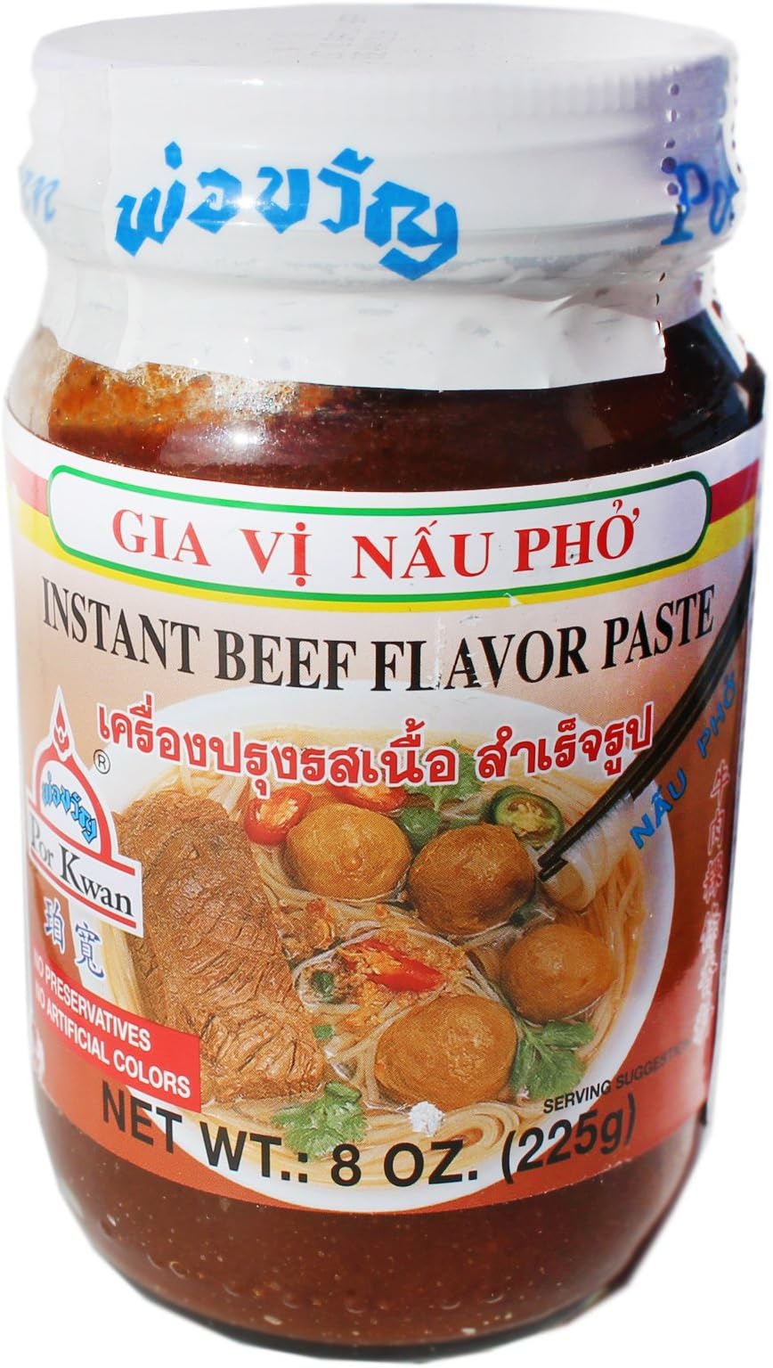 por-kwan instant soup paste (beef flavor) - 8oz