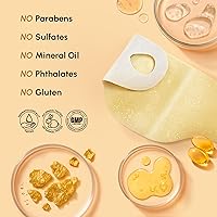 Vista 8 de MAREE Máscara de elevación de línea V con oro de 24 quilates, mascarilla facial de colágeno profundo para mujeres, máscara moldeadora de mandíbula