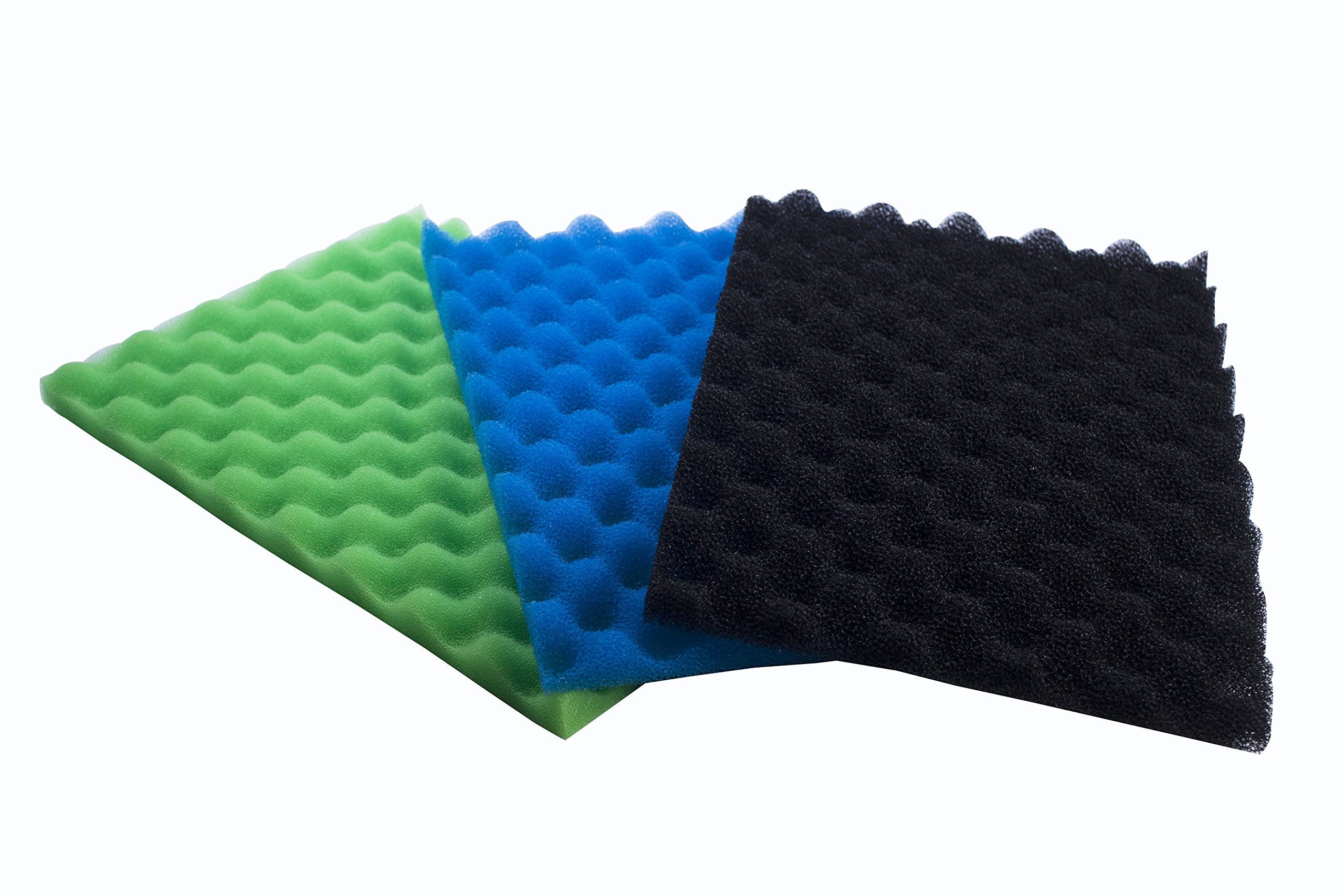 LTWHOME Fish Pond Foam Filters fit for Lotus Green Genie 24000 (Pack of 1 set)