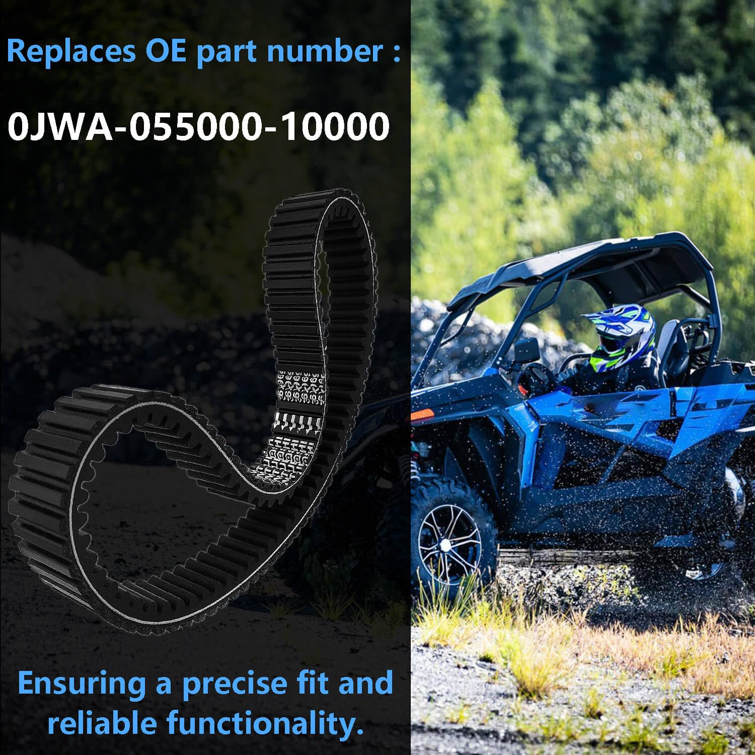 Amazon.com: Heavy Duty CVT Drive Belt 0JWA-055000-10000,for