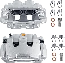 18B5055 18B5054 Front Disc Brake Calipers Compatible with 2011-18 Ram 1500 | 2PCS Front Driver & Passenger Side Calipers with Bracket Compatible with 07-09 Chrysler Aspen, Dodge Durango,2011-18 Ram 1500