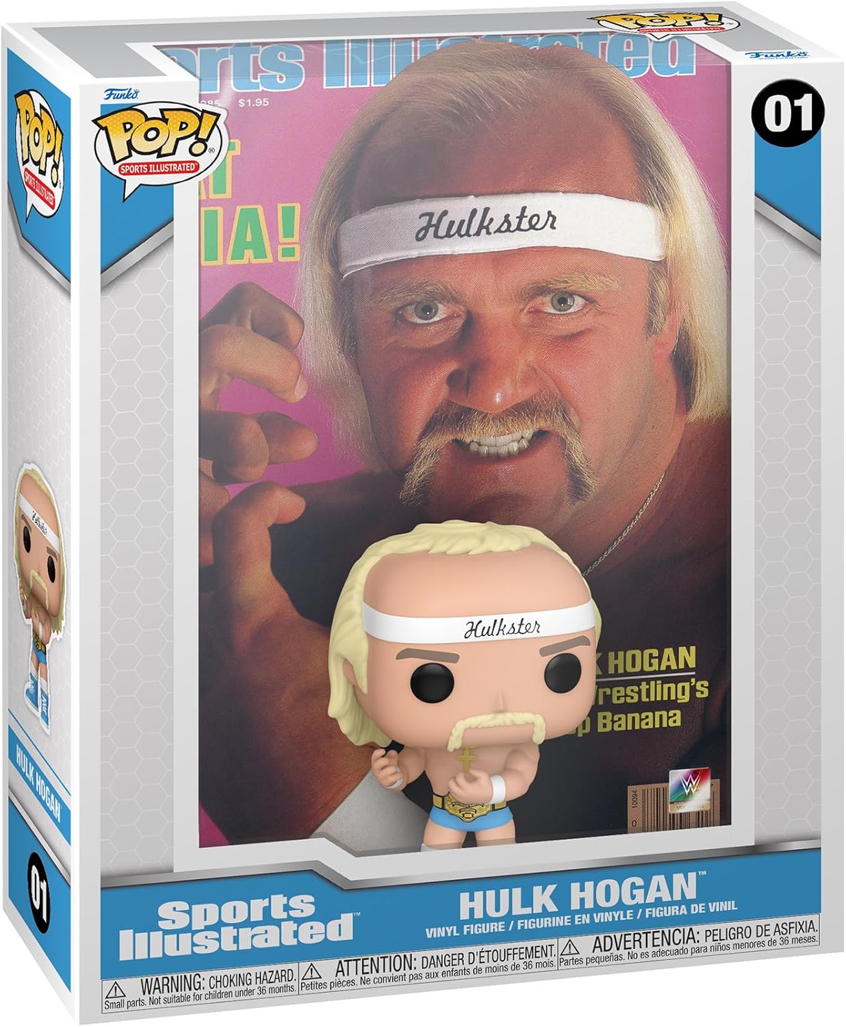 Funko POP! SI Cover: WWE - Hulk Hogan, Hulkster - Collectable Vinyl Figure - Gift Idea - Official Merchandise - for Kids & Adults - Sports Fans - Model Figure for Collectors and Display