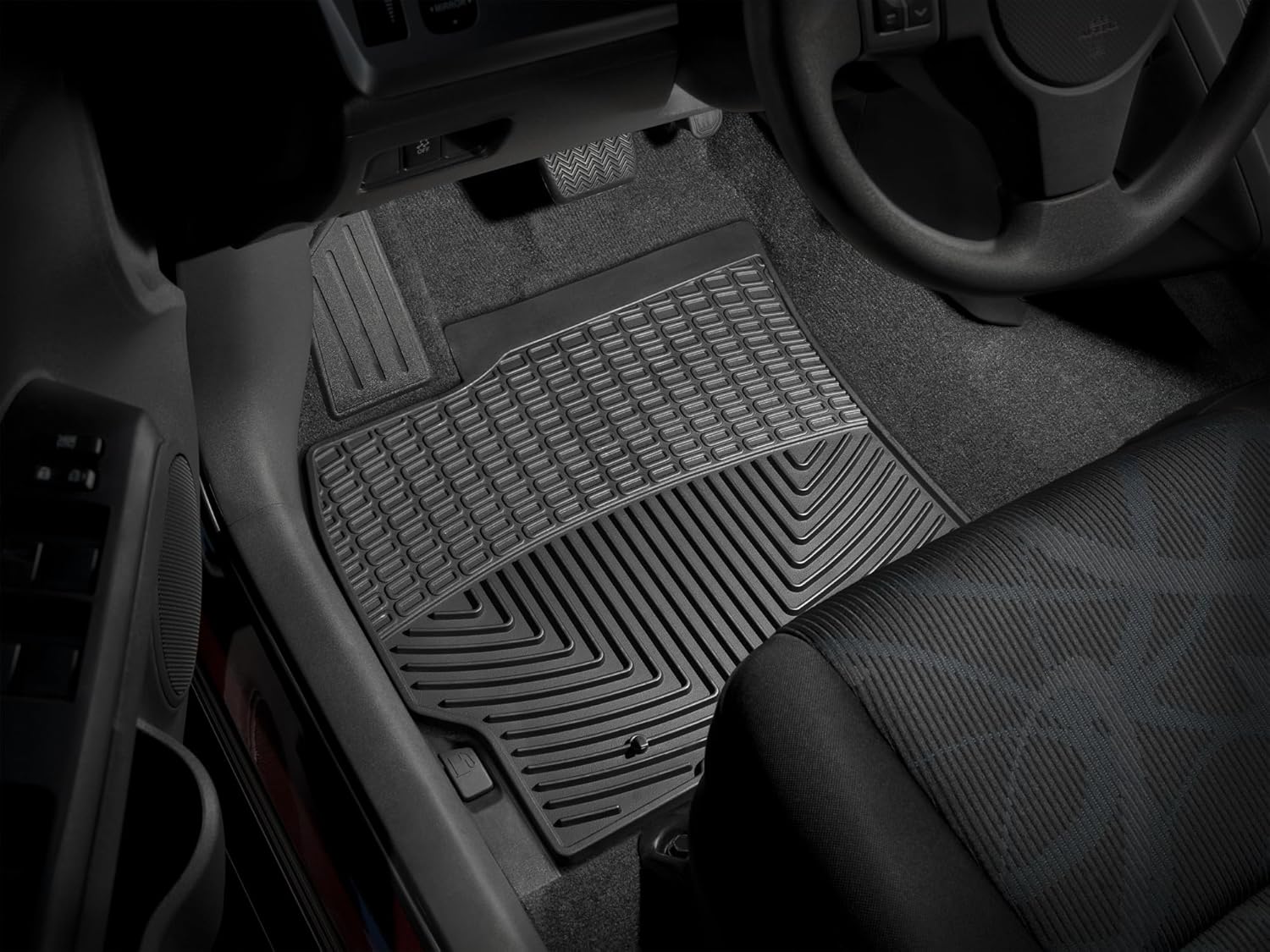 WeatherTech All-Weather Floor Mats for Scion xB 1st Row (W92), Black