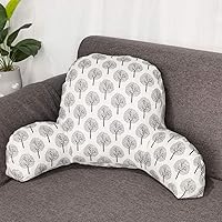Vista 117 de Bohemian Printed Reading Pillow with Support Arms Soft Bed Rest Pillows Back Support Cushion for Kids Reading Watching TV Sitting Up in Bed Whale