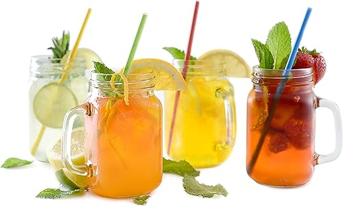 Miniatura 5 de Norpro Pajitas de papel, envueltas individualmente (paquete de 100), 100% biodegradables, varios colores