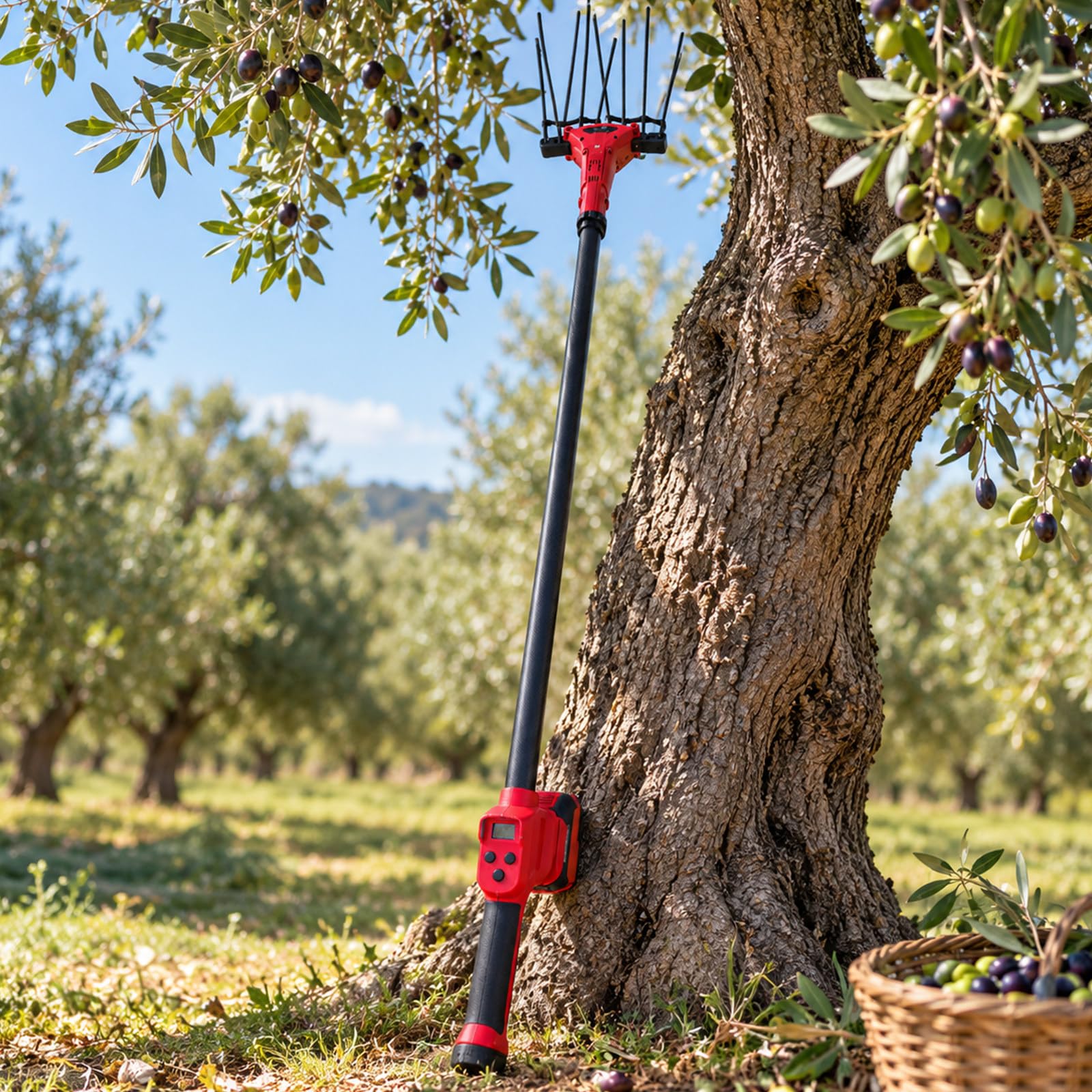 Scuotitore Olive Elettrico Ad Alta Portata 1×5.2AhPack