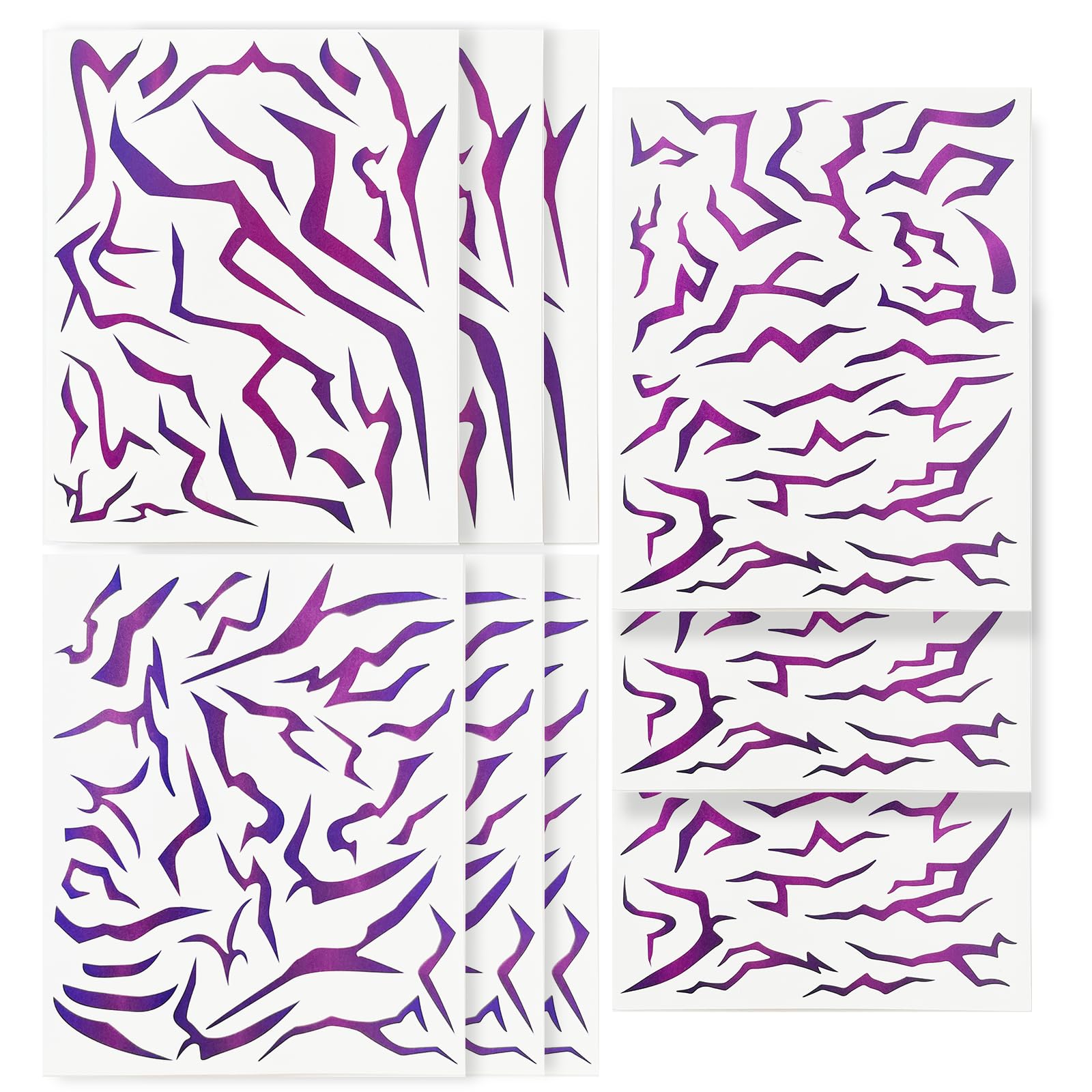 9 Sheet Kpop Temporary Tattoos Gifts Bulk K-pop Party Favors Decorations Bulk Ultraviolet…