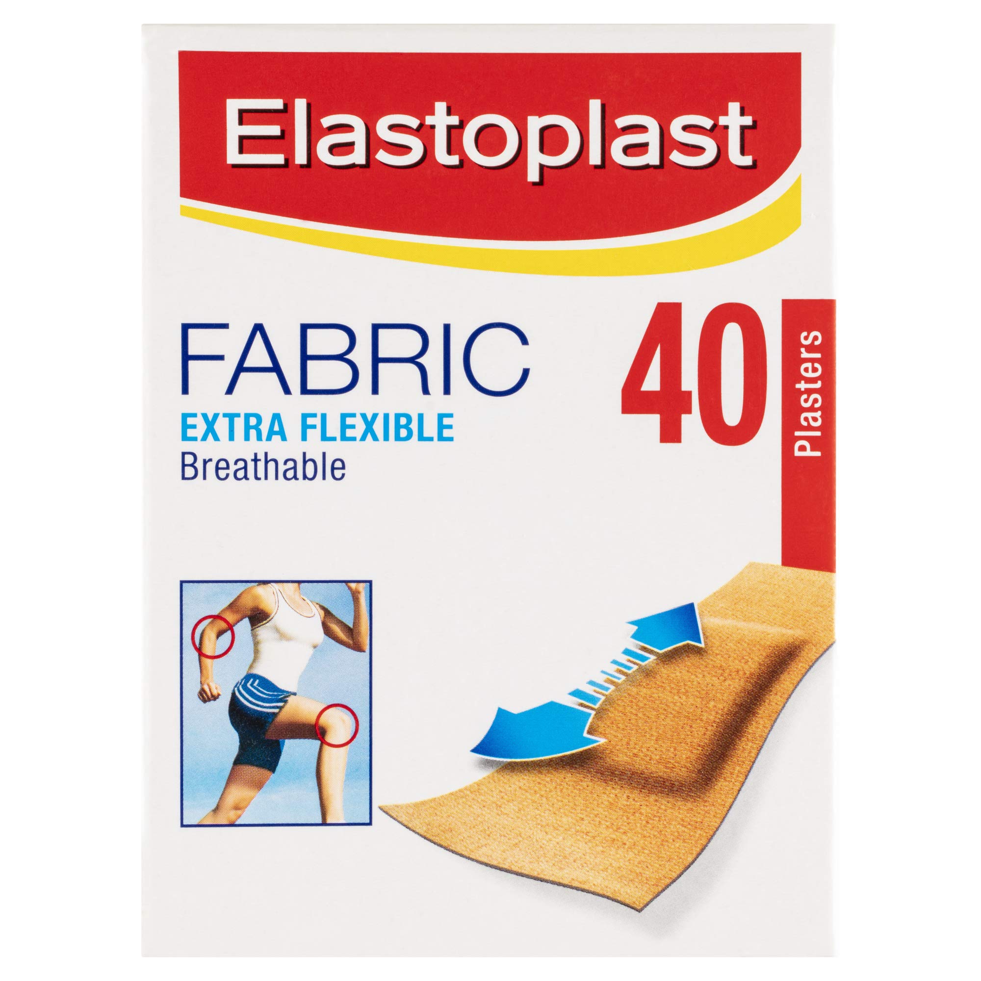 Elastoplast Fabric Strips (19 x 65mm) 40 Strips