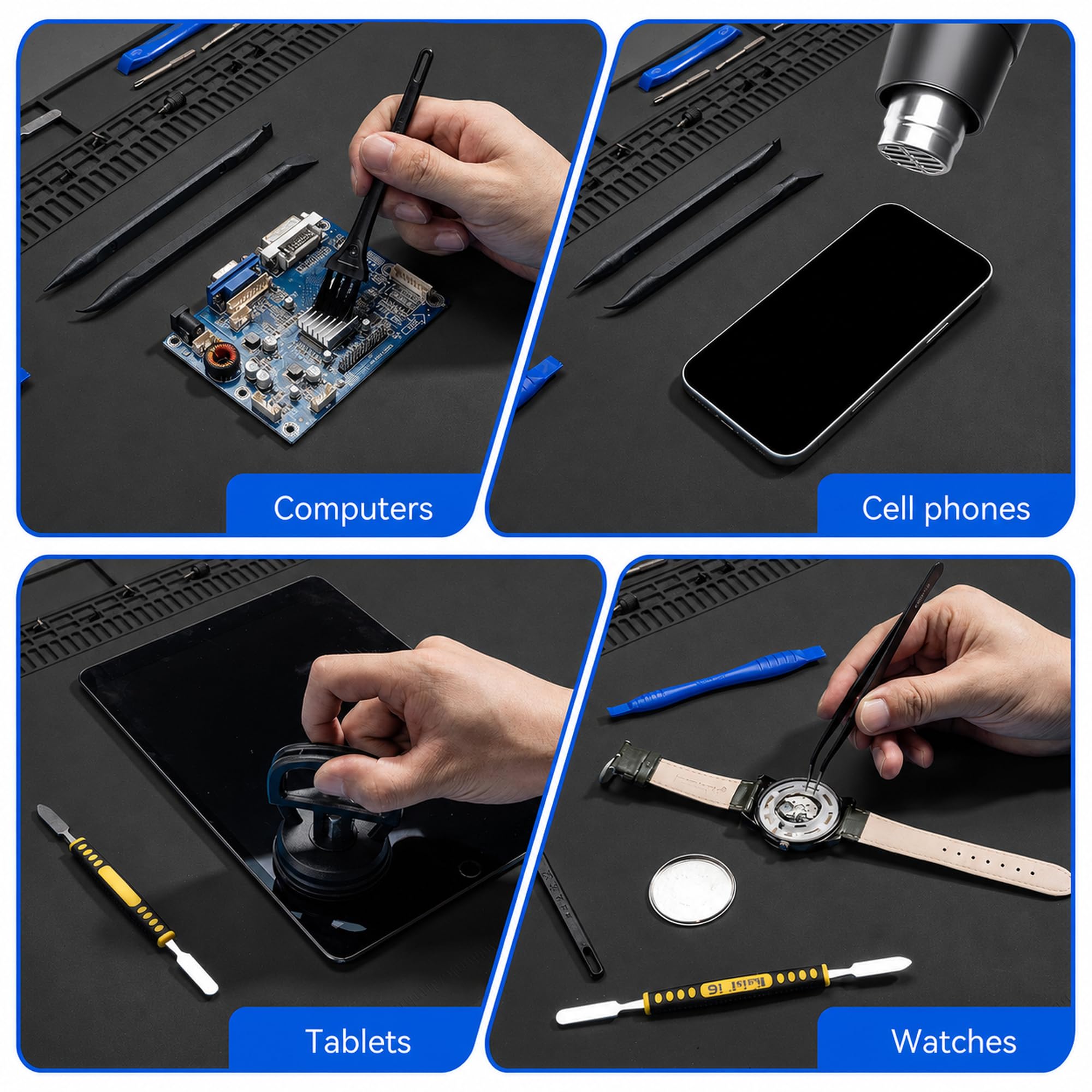 Kaisi KS813 Extra Large Soldering Mat, Heat Resistant Silicone Solder Mat — Amazon image 5