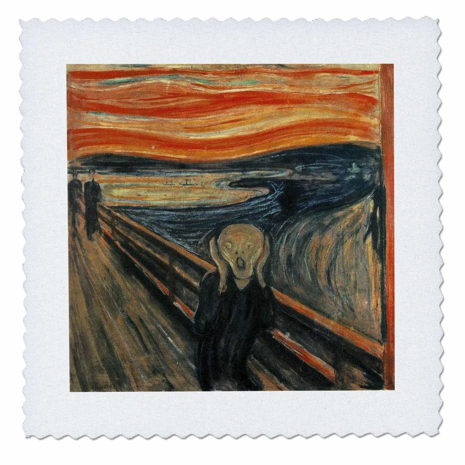 Amazon.com: 3dRose qs_60716_1 The Scream Painting by Edvard Munch