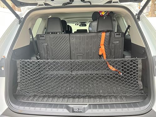 Miniatura 2 de Red de carga organizadora de maletero para Toyota Grand Highlander 2024  Red de carga estilo sobre para SUV  Organizador de maletero de coche de