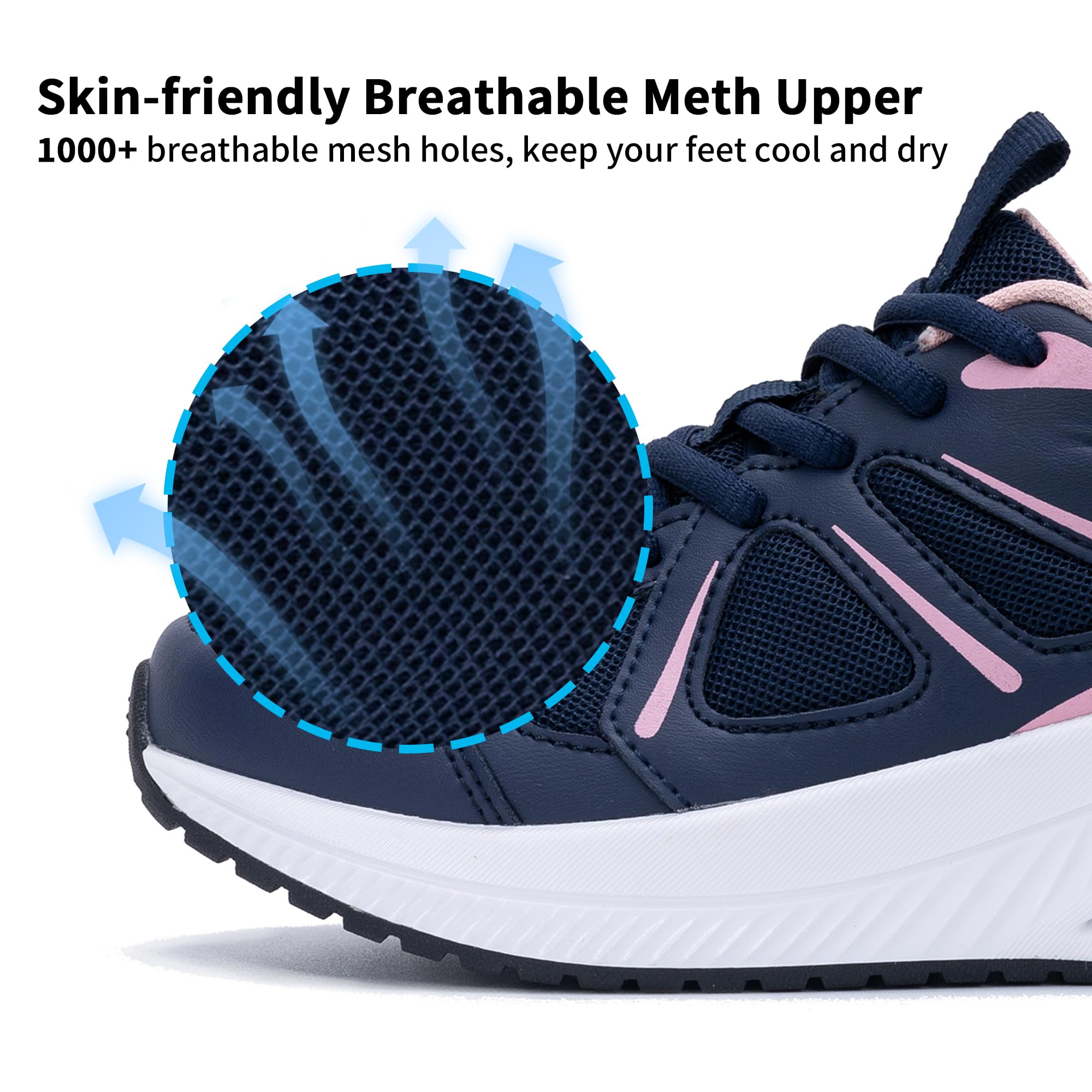 M MAGPER Womens Arch Support Trainers Plantar Fasciitis Shoes Orthotic Walking Trainers for Pain Relief 4.5-9 UK