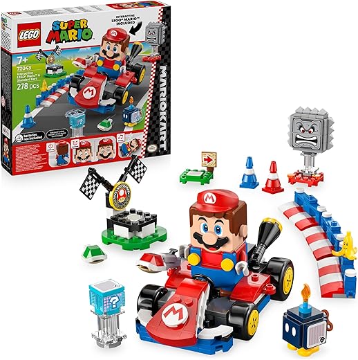 Super Mario™: Mario Kart™ – Interactieve Mario™ en Standaardkart - 72043