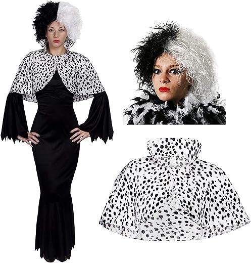 ILOVEFANCYDRESS WOMEN'S COSTUME MALEFICA THEME SET PERFECT FOR THEME PARTIES OR CARNIVAL (XL)