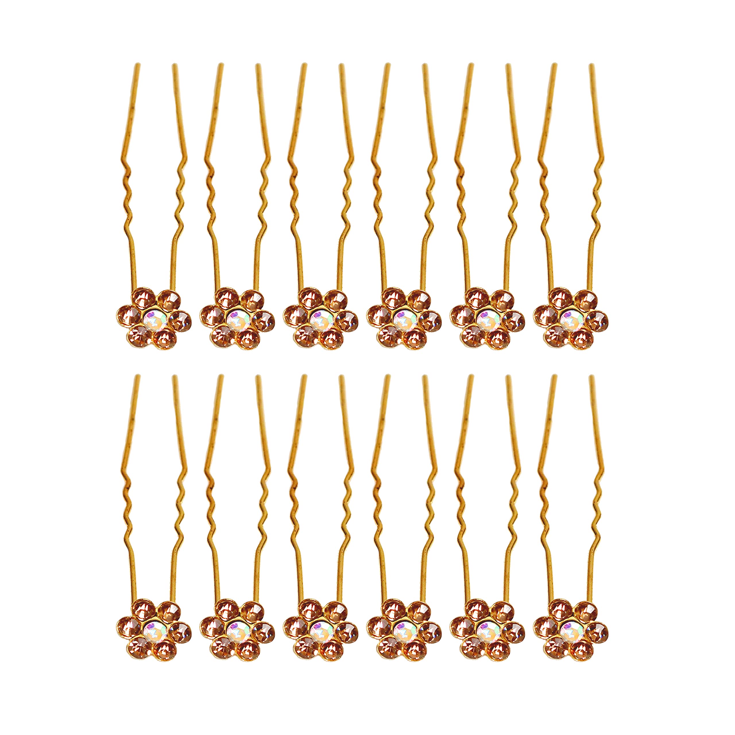 Paradise Hair Pins For Women/Bridal Hair Accessories For Women And Girls/Juda Pins For Women (Silver 12 pc) 4