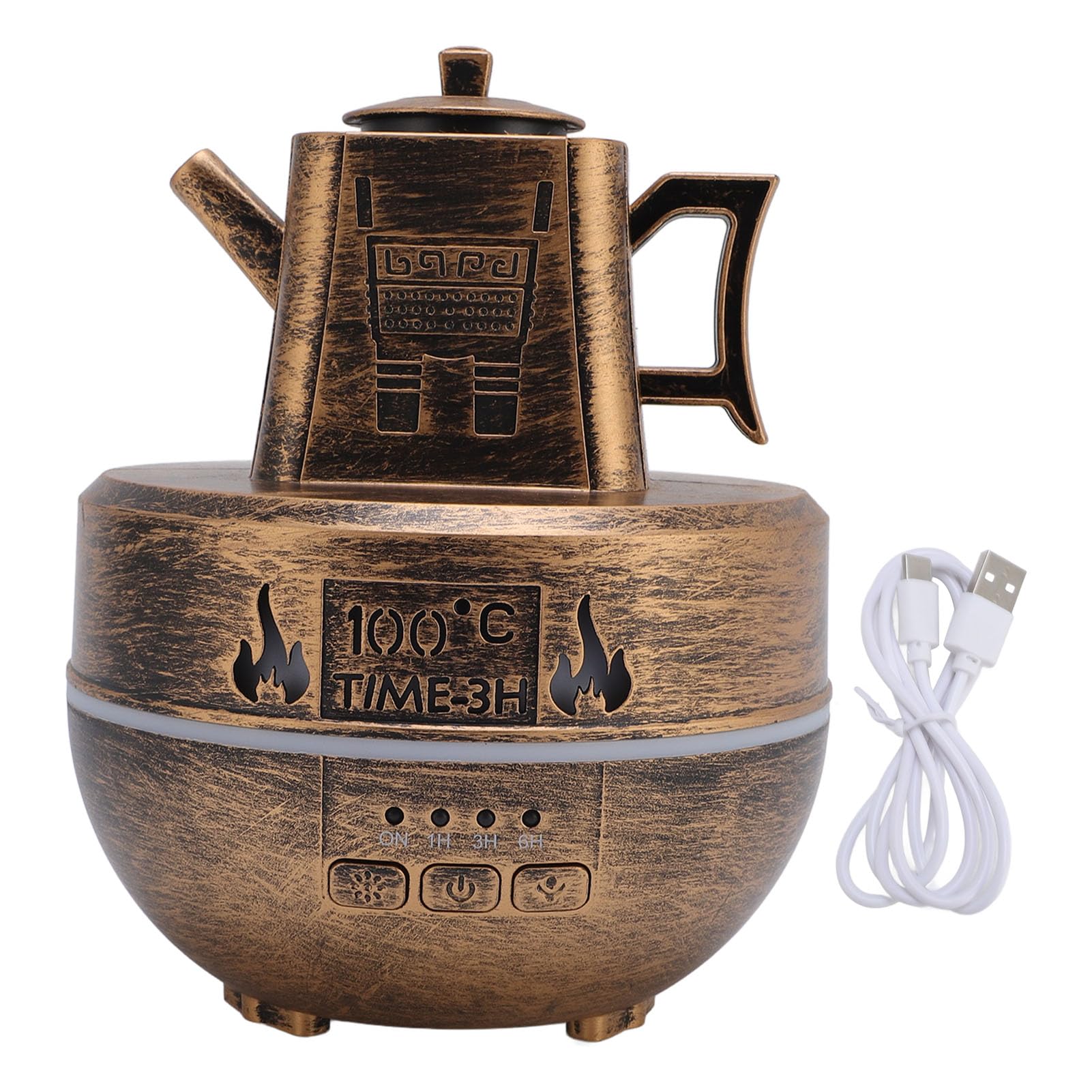 Diffuseur d'huiles essentielles théière colorée idée cadeau déco