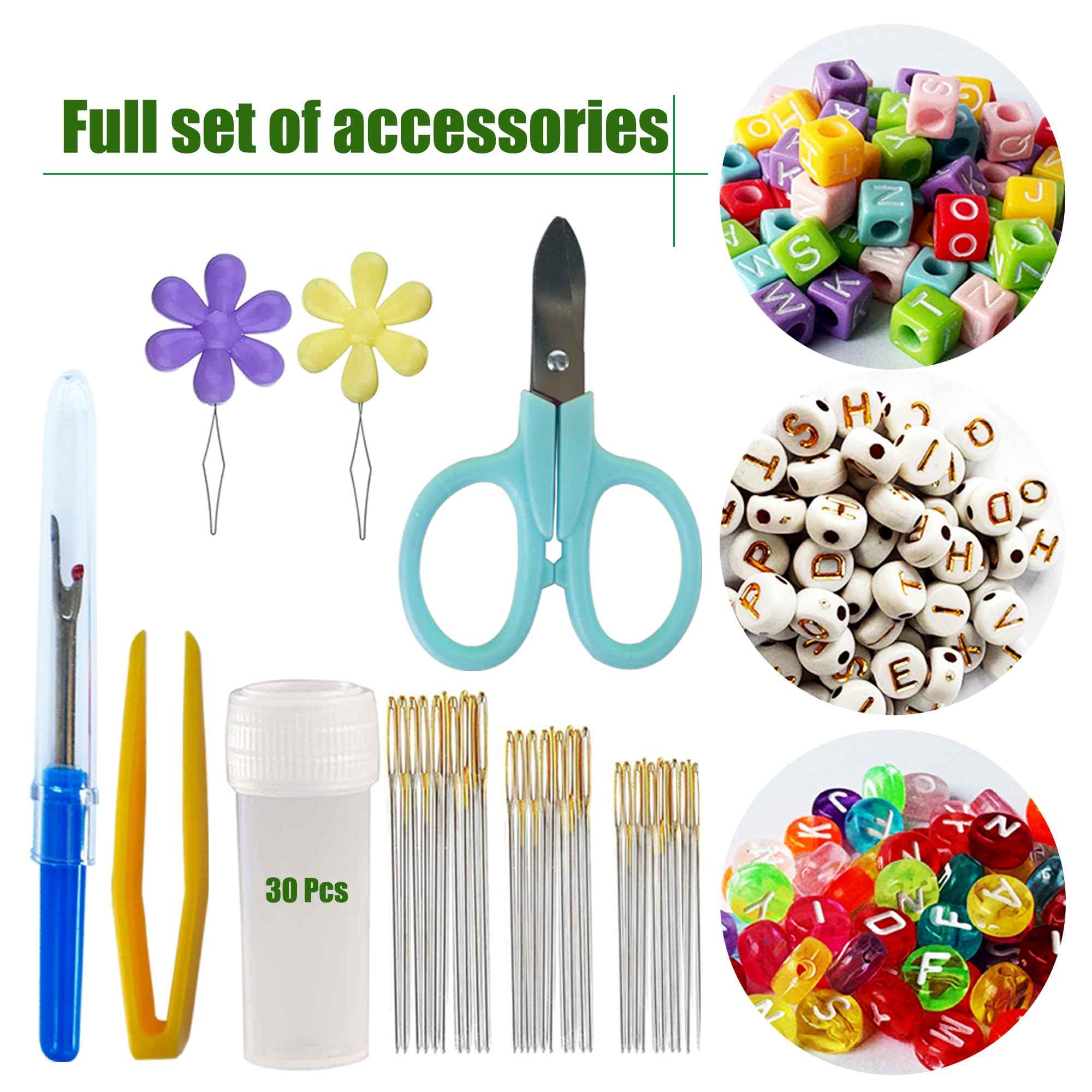 Rainbow Embroidery Floss Kit - Friendship Bracelets & More -5 Rainbow Embroidery Floss Kit - Friendship Bracelets & More -5